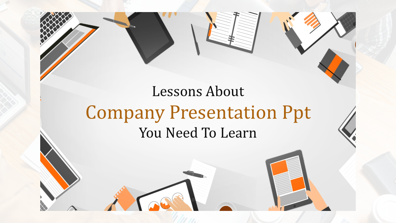 Company Presentation PPT template and Google Slides